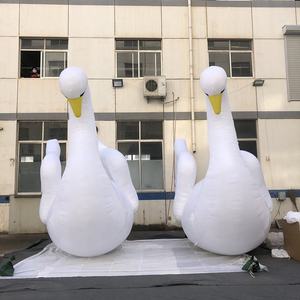 Grand <span class=keywords><strong>Cygne</strong></span> Gonflable Blanc, Sculpture de <span class=keywords><strong>Cygne</strong></span> Élégante pour la Décoration de Mariages et d'Événements - Product Image 5