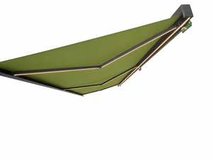 <span class=keywords><strong>Toldo</strong></span> <span class=keywords><strong>Motorizado</strong></span> Grande para Patio, Tipo Cassette Completo, de Aluminio Reforzado, Retráctil, para Proyectos Mayoristas - Product Image 4