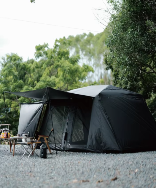 เต็นท์วิลล่า สีดำ ขนาด L