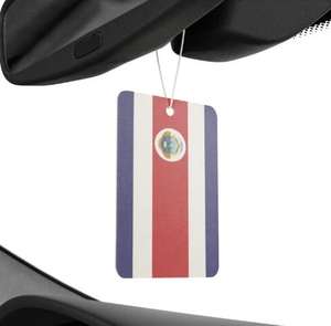 Customized Design of Cabo Verde Flag Car Fragrance, Hanging <strong>air</strong> Freshener Fragrance - Product Image 4