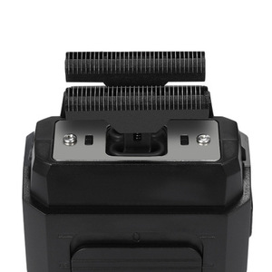 Km 1102 người đàn ông có thể sạc lại không dây Máy cạo râu đôi lưỡi qua lại râu dao cạo tóc loại bỏ không đau chăm sóc mặt xe - Product Image 2