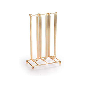 Home office cafe alimentazione cialda di caffè cremagliera verniciato a polvere irom filo di metallo in oro rosa 42 di capsule di caffè carosello titolare - Product Image 2