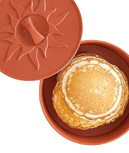 Mikrodalga Tortilla ve Pancake isıtıcı, 10 inç, turuncu