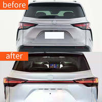 Luz Trasera LED Modificada de Alta Luminosidad para Toyota Sienna, Todos los Años, Luz de Freno Trasera