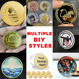 Moneta Commemorativa Personalizzata per Anniversario Aziendale, Grande Moneta in Ottone con Logo per Incisione Laser - Product Image 5