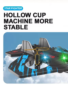 Avion télécommandé IFA pour débutants, modèle de chasseur à roulettes avec moteur durable, avion RC en mousse incassable sans fil - Product Image 5