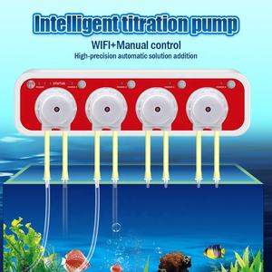 Pompe à eau péristaltique automatique en plastique <span class=keywords><strong>WIFI</strong></span> Jecod DOSER3.1/3.4 Series, écologique, ultra silencieuse, multi-têtes, aquarium, réservoir de poissons - Product Image 4
