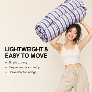 <span class=keywords><strong>ที่นอน</strong></span>พับได้นุ่ม พกพาสะดวก สำหรับแขก <span class=keywords><strong>ที่นอน</strong></span>ม้วนเก็บได้ สำหรับใช้ในบ้าน ผู้มาเยือน ตั้งแคมป์ และการเดินทาง - Product Image 4
