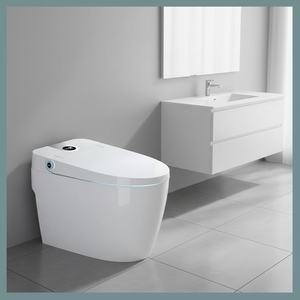Inodoros Inteligentes Japoneses Eléctricos Multifunción <span class=keywords><strong>de</strong></span> Cerámica con Diseño Moderno 2026, Taza Alargada y Tanque Empotrado para Baño - Product Image 2