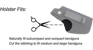 आउटडोर गियर उच्च घनत्व वाटरप्रूफ टिकाऊ नायलॉन हैंड गन होल्स्टर केस धारक - Product Image 6