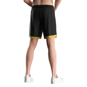 Shorts de MMA, BJJ et Boxe 2-en-1, design hybride, coupe haute fendue pour une mobilité maximale, tissu léger et anti-transpiration pour les arts martiaux - Product Image 4