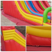 Grands toboggans aquatiques gonflables, installations aquatiques gonflables, toboggan aquatique gonflable commercial