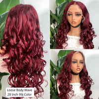 Perruques en cheveux humains pré-épilées M Lagos Hairline 13x4 Lace Front, haute densité, boucles rebondissantes, sans colle, prêtes à porter