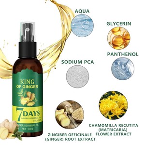 7 jours - Vaporisateur capillaire au gingembre, nourrit les racines des cheveux, traitement naturel à base de plantes pour les racines, 30 ml - Product Image 4