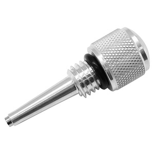 Jauge à huile magnétique pour générateur inverseur 55201, M18x2.5, aimant puissant, pour Yamaha WEN, alliage d'aluminium, argent, rouge, noir - Product Image 3