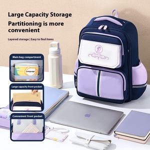 <span class=keywords><strong>Mochila</strong></span> para estudiante multifunción de gran capacidad, grado escolar primario 1-3, protección de la columna vertebral para la escuela <span class=keywords><strong>infantil</strong></span> - Product Image 4