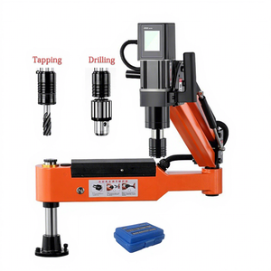 Machine de <span class=keywords><strong>taraudage</strong></span> et de perçage électrique 2-en-1 LY M3-M12 M16 M20 avec mandrins ISO, outil électrique à bras articulé pour filetage facile - Product Image 1