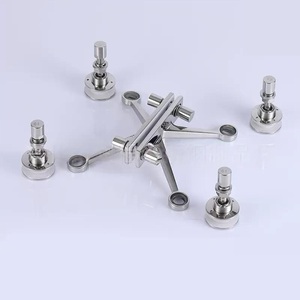 Rèm tường phụ kiện kính không khung rèm tường thép không gỉ 304 316 lớp t k <span class=keywords><strong>Glass</strong></span> Spider hệ thống - Product Image 6