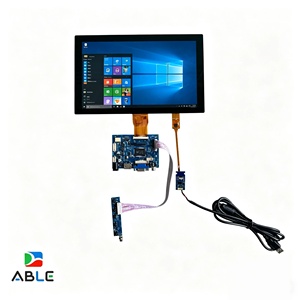 Módulo LCD IPS de 10.1 pulgadas con retroiluminación LED, interfaz RGB de 50 pines, brillo de 500 nits, pantalla LCD TFT con placa controladora HMID VGA - Product Image 6
