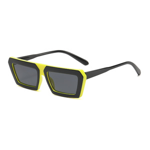 Trend New Men's and Women's Outdoor Uv Protection Long <b>Square</b> <b>Frame</b> a Variety of Color Sunglasses - Product Image 3