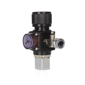 Regulador de control de gas <span class=keywords><strong>CO2</strong></span> de una sola etapa profesional con válvula solenoide Contador de burbujas de aluminio para acuarios - Product Image 3