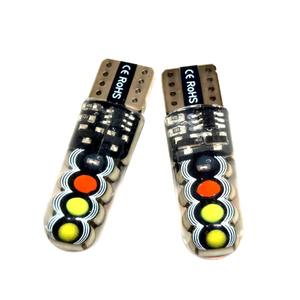 Ampoule LED T10 COB RGB W5W 8SMD 194 168, Lampe Stroboscopique Universelle pour Voiture, Couleur d'Origine, Lumière de Positionnement - Product Image 5