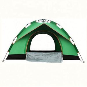 Carpa de Alta Calidad de Apertura Rápida para Exteriores, Senderismo y Camping, Automática, de Una Habitación, para las Cuatro Estaciones, con Postes de Fibra de Vidrio, en Venta - Product Image 4