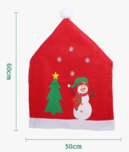 Coprisedie in Feltro <span class=keywords><strong>per</strong></span> Decorazioni Natalizie e Cene Festive - Product Image 5