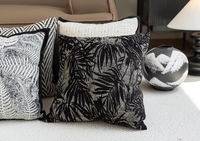 Coussins décoratifs haut de gamme italiens de luxe, ergonomiques, résistants, 100 % polyester, légers, amovibles, lavables et personnalisables