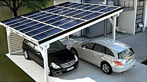 Système de montage au sol pour panneaux solaires, support de panneaux solaires pour carport - Product Image 6