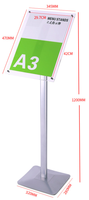 Espositore in Acrilico Personalizzato di Grande Formato, Porta Brochure in Acrilico, Vendita Calda