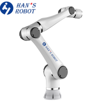 Bras robotisé collaboratif HANS CoBot de haute qualité, manipulateur bionique à 6 axes en aluminium, robots collaboratifs innovants, moteur principal PLC