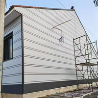 Panneaux muraux isolés en aluminium ignifuge en laine de roche personnalisés pour toiture et mur de bâtiment en métal pour entrepôt
