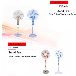 Mooved 18 אינץ 'ac dc 12v מאוורר סולארי נטענת 5 להבים 3 מהירויות עם usb/light - Product Image 4