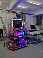 Máquina de Juegos de Realidad Virtual 9D, Plataforma VR para Uso en Interiores, Centros Comerciales, Juegos de Caminata VR, Parques de Trampolines