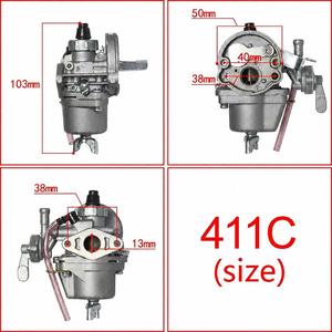 Carburateur 411C avec tuyau d'alimentation pour moteur <span class=keywords><strong>2</strong></span> <span class=keywords><strong>temps</strong></span> Robin NB411 CG411 BG411 EC04 40F-6, pièces de rechange pour débroussailleuse et coupe-herbe - Product Image 5