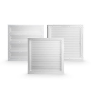 AKKO STAR 96W+48W BiColor Plum <strong>Grill</strong> <strong>Light</strong> Modern Design Slim <strong>Aluminum</strong> <strong>Frame</strong> Highlight Wick for Office E27 Base Type - Product Image 1