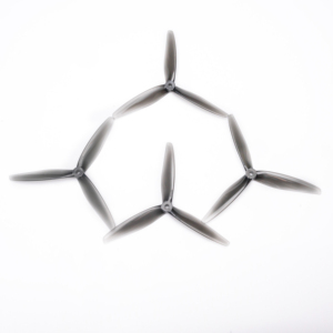 7x4x3 7040 7inch 3 lưỡi/Tri-Blade cánh quạt ánh sáng màu xám (2CW + 2ccw) PC cho FPV rc 7inch tầm xa máy bay không người lái - Product Image 2
