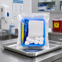 Kit de pansements stériles jetables pour premiers secours, trousse médicale d'urgence pour la maison, les voyages et les activités de plein air