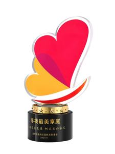 Trophée en acrylique sur mesure en forme d'ancre avec logo familial pour les récompenses en direct des fans sur les réseaux sociaux, cadeaux d'entreprise - Product Image 5