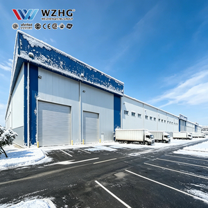 Almacén Frigorífico Comercial Aislado de 5000 m², Estructura de Acero Q355B, Edificio de Distribución, Ahorro de Energía, Resistente al Viento y a la Corrosión - Product Image 1