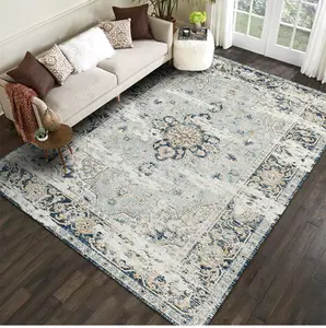 ODM/OEM grand tapis antidérapant tapis à poils bas tapis vintage persan pour chambre à coucher salle à manger