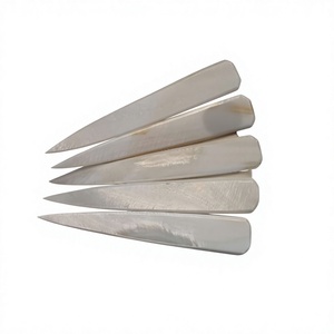 Ouvre-lettre écologique haut de gamme fait main, accessoire de bureau de luxe en nacre naturelle, fournisseur OEM - Product Image 1