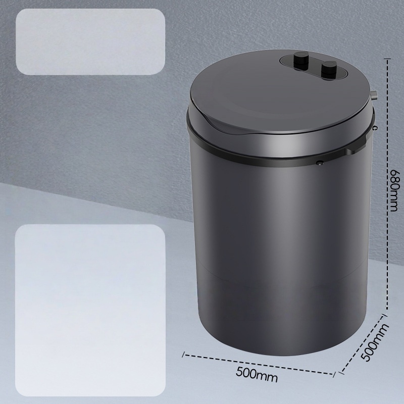 15KG Semi-Automatic Washing Machine Basic Model (Black)