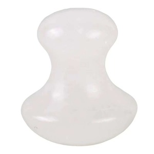 Nero ossidiana onice fungo Guasha lucido stile Feng Shui - Product Image 4