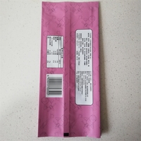 Sac à soufflet latéral en matériau PA/NY résistant à l'humidité avec logo imprimé en gravure personnalisée, thermoscellage, emballage alimentaire pour glaces et sucettes glacées