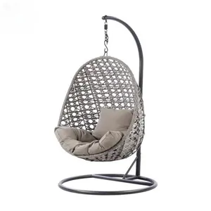 Wholesale Hot Sales Hanging Swing Chair Egg Garden Swinging Backyard Swing Hanging Chair Garden Single Seat Hanging Egg Chairs