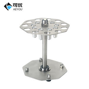 Estante para herramientas de acero inoxidable Keyou, gabinete giratorio para gafas, destornilladores, alicates Qt0095 - Product Image 1