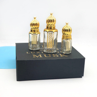 Boîte de bouteille de parfum ronde avec Logo imprimé personnalisé, boîte d'emballage cadeau de parfum de luxe
