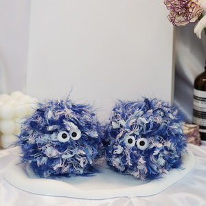 Kawaii Anime lông Pompom sang trọng túi quyến rũ dễ thương nhồi bông <span class=keywords><strong>Pom</strong></span> <span class=keywords><strong>Pom</strong></span> tóc bóng <span class=keywords><strong>Keychain</strong></span> mới lạ Ba lô phụ kiện mặt dây chuyền - Product Image 4